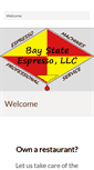 Mobile Screenshot of baystateespresso.com